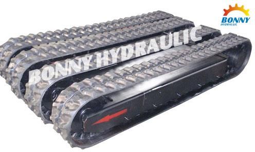 Rubber Crusher Track Undercarriage