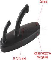 Spy Cloth Hook Hanger Camera