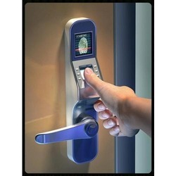 Aluminium Biometric Door System, Feature : Accuracy, Less Power Consumption