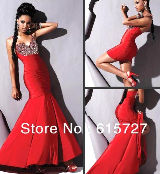 Red Color Prom Dress