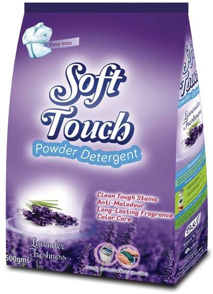 Soft Touch Lavender Powder Detergent 500 Gr