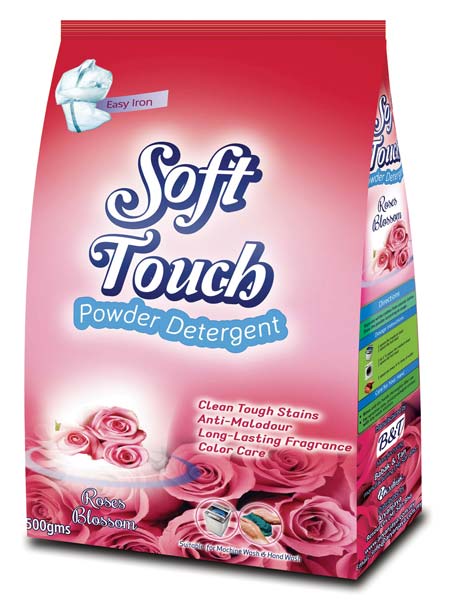 Soft Touch Rose Powder Detergent 500 Gr