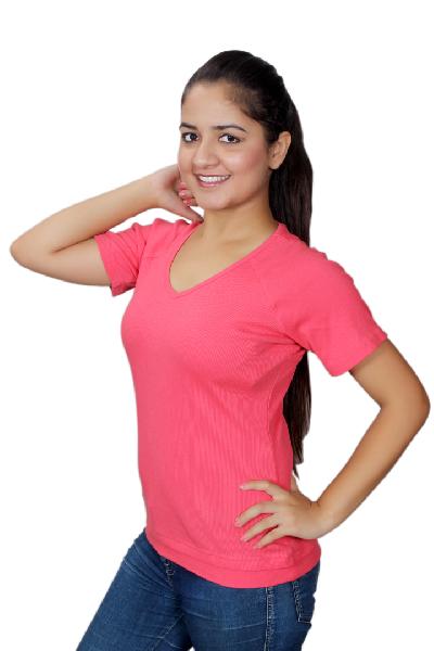 Ladies designer cotton Top, for Ladies/Girls, Size : six