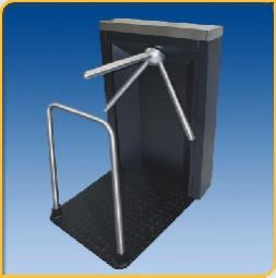 MR100 Portable Waist High Security Turnstiles