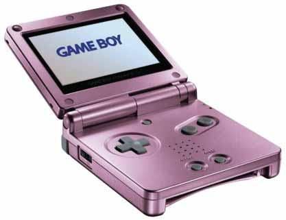 Game Boy Advance SP Pink