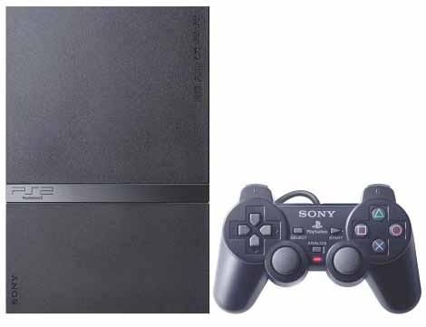 Sony Playstation 2 Slim Black