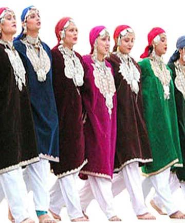 kashmiri Dance Dress