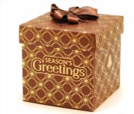 Gold Foil Ribbon Gift Boxes