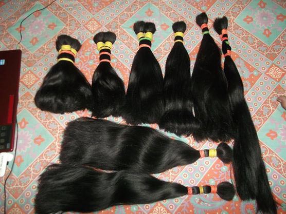 Non Remy Double Drawn Human Hair