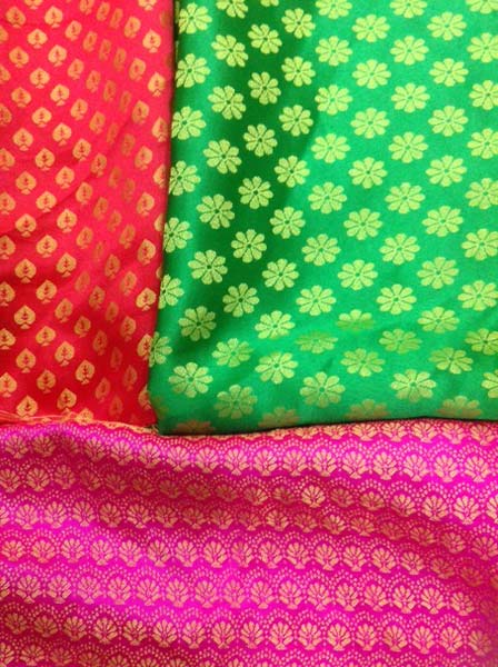 Satin Jacquard Fabric