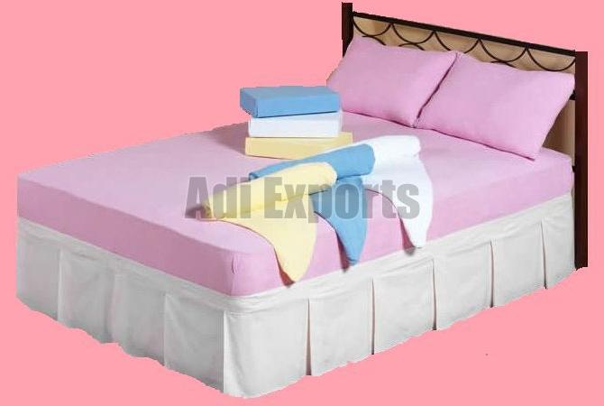 Plain Terry Bed Sheets, Feature : Anti-Wrinkle, Easily Washable, Impeccable Finish