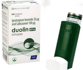 Duolin Inhaler, for Asthma, Bronchitis, Nasal Congestion, Feature : Anti Bacterial