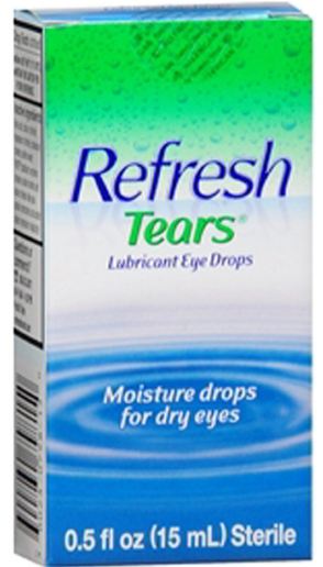 Refresh tears lubricant eye drop