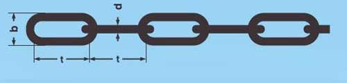 Stainless Steel Link Chain (DIN 763)