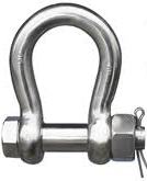 Stainless Steel Safety Pin Bow Shackle