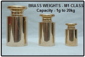 Brass Bullion Weights