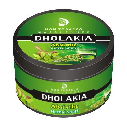 25 Gm Dholakia Absinthe Herbal Snuff
