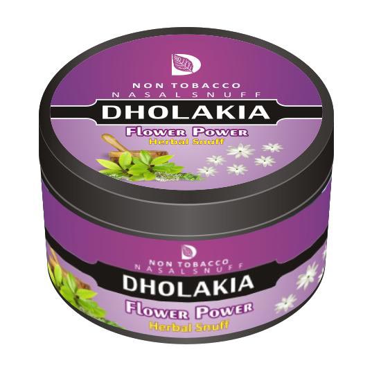 25 gm Dholakia Flower Power Herbal Snuff