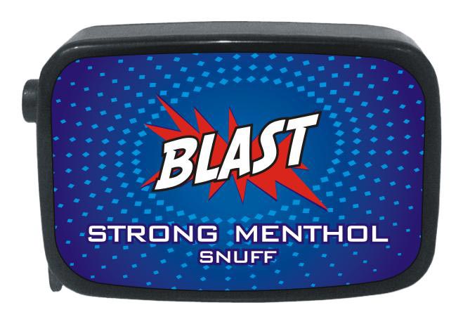 9 gm Blast Strong Menthol Non Herbal Snuff