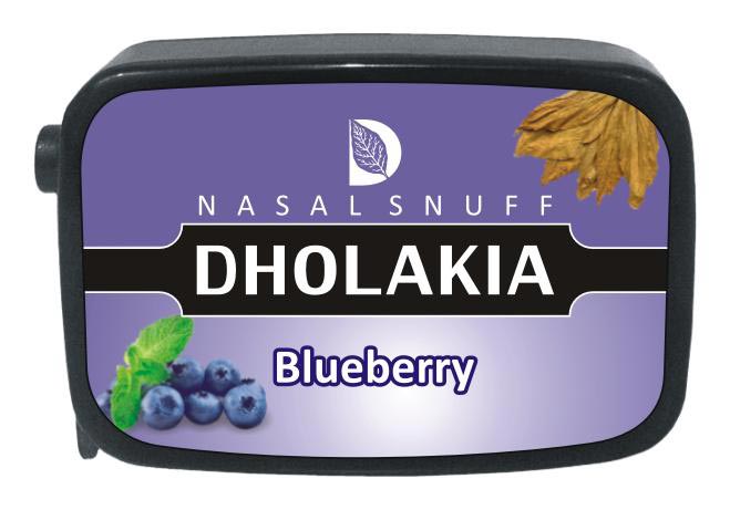 9 gm Dholakia Blueberry Non Herbal Snuff