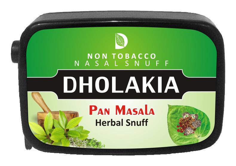 9 gm Dholakia Pan Masala Herbal Snuff