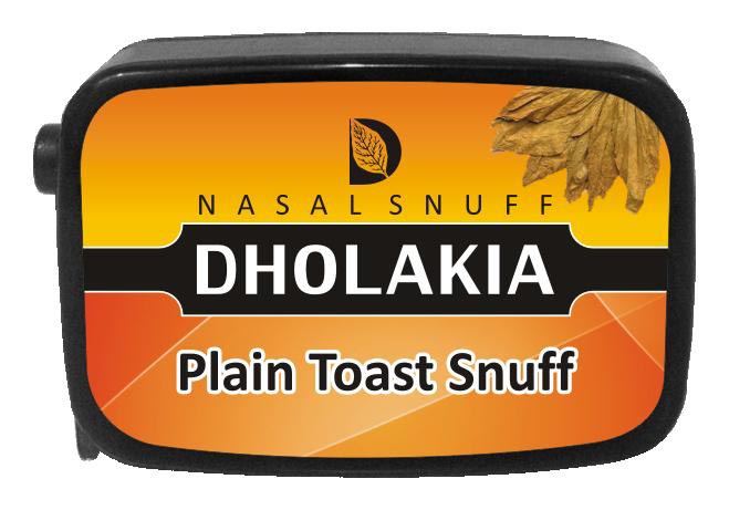 9 gm Dholakia Plain Toast Non Herbal Snuff