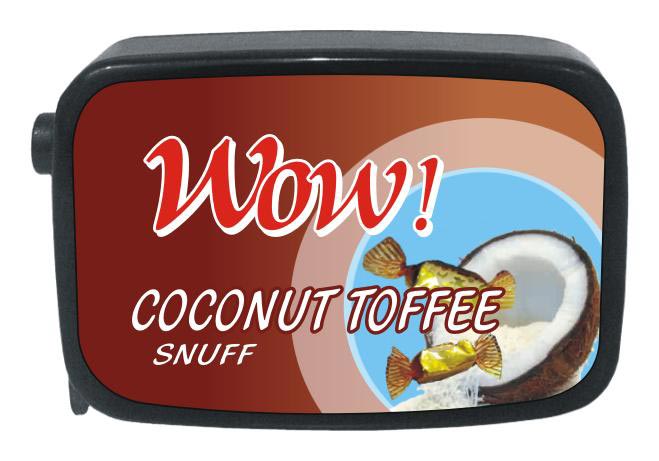 9 gm Wow Coconut Toffee Non Herbal Snuff
