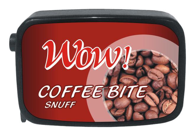 Coffee Bite Snuff Flip-top