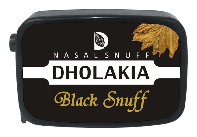 Dholakia Black Snuff Flip-top