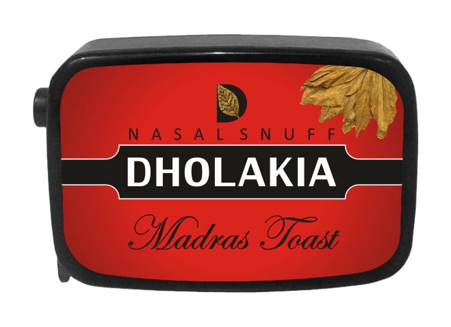 Dholakia Madras Snuff Flip-top