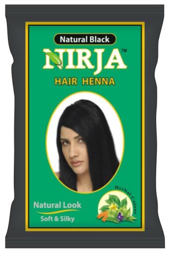 Henna Hair Color Black