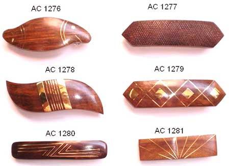 HA 1276 Wood with Brass Inlay