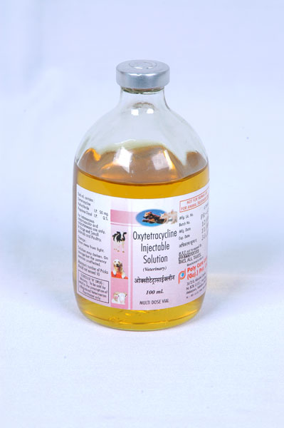 Oxytetracycline Injectable Solution, Medicine Type : Veterinary Injection