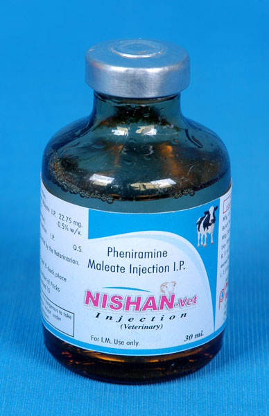 Pheniramine Maleate Injection, Form : Liquid
