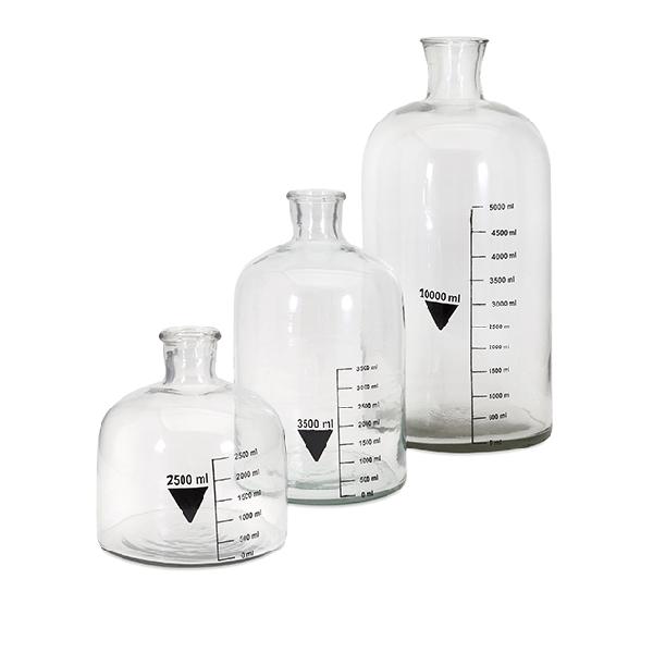Glass Measuring Bottles, Capacity : 1L, 500ml, etc.