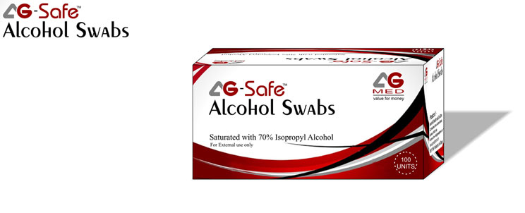 AG SAFE Alcohol Swabs