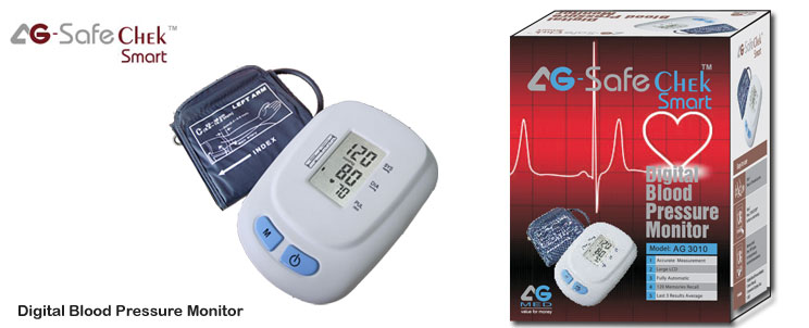 Safe Chek Smart Blood Pressure Monitor