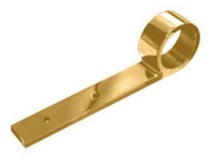 Polished Brass Handrail Holder