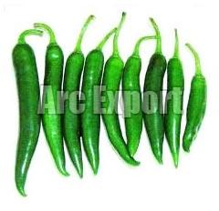 fresh green chilli