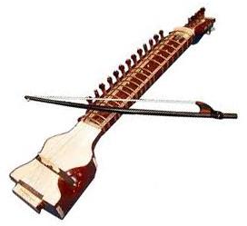 Wooden Dilruba Instrument