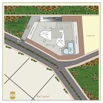 Map Layout Drawing