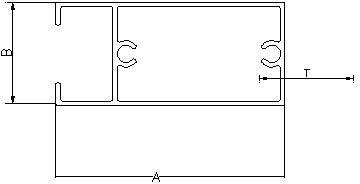 18MM Sliding Series Shutter Plain Window