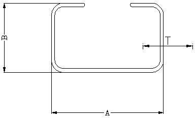 Aluminium Curtain C-Channels