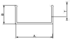 Aluminium U-Channels