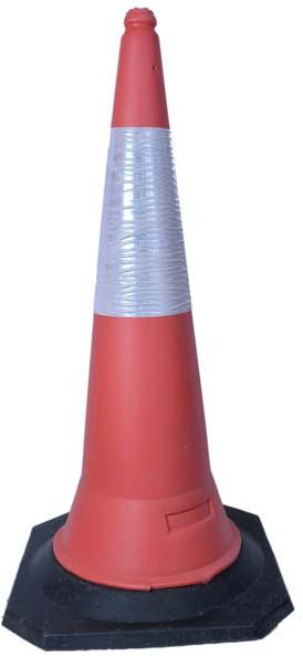 KT Safety Cone With Rubber Base 750mm