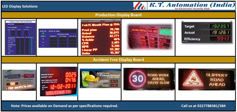 LED display boards -all types