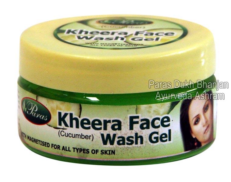 Kheera Face Wash Gel, Packaging Type : Plastic Bottle