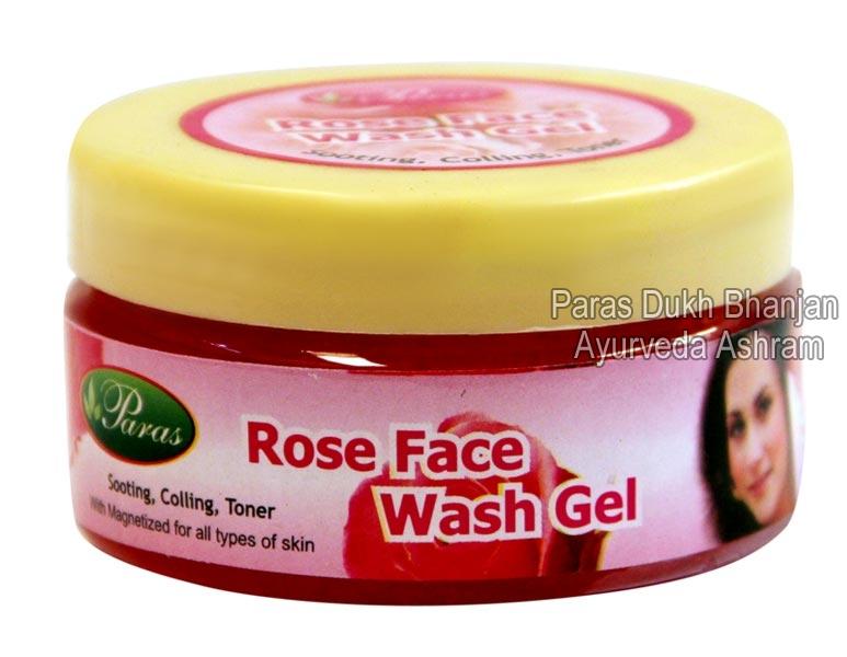 Rose Face Wash Gel