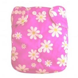Daisy Printed Pocket Diapers