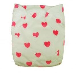 Heart Printed Pocket Diapers